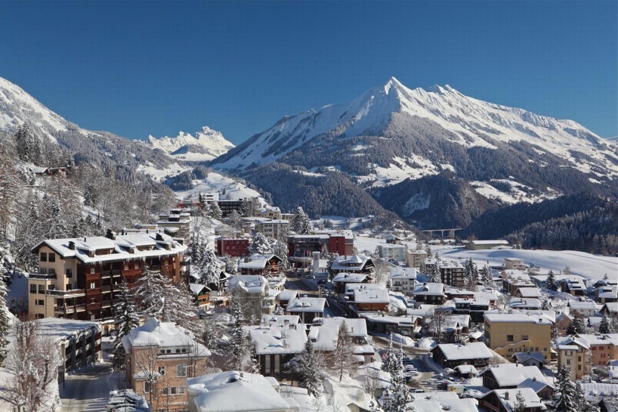 Wintersport Leysin